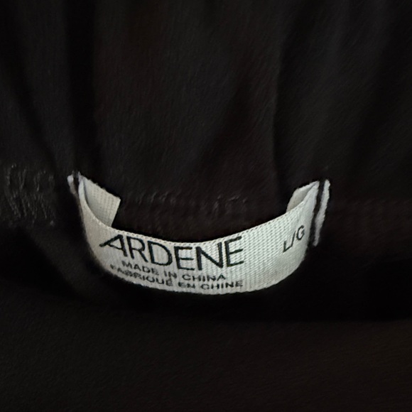ARDENE BLACK WIDE-LEG PANTS - Picture 2 of 4